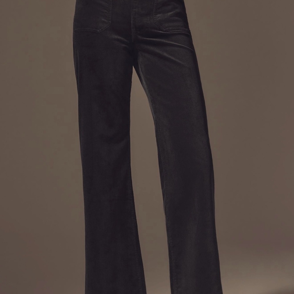 Maeve Black Wide Leg Full Length Pants